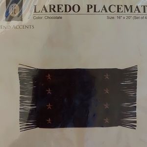 Hiend Accent Laredo Placemat set of 4 - NWT